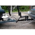 Hitch extender tow bar dual